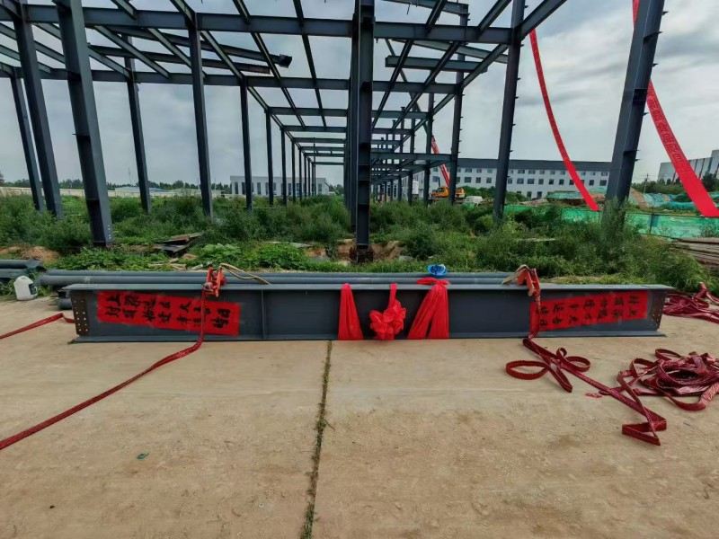 Yongcheng Xingye oceľová štruktúra Company zrýchlila výstavbu workshopu potravín Hebei Bosheng